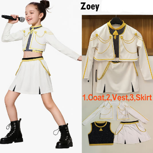 🎃 Disfraz Infantil K-Pop Halloween – Zoey👧✨