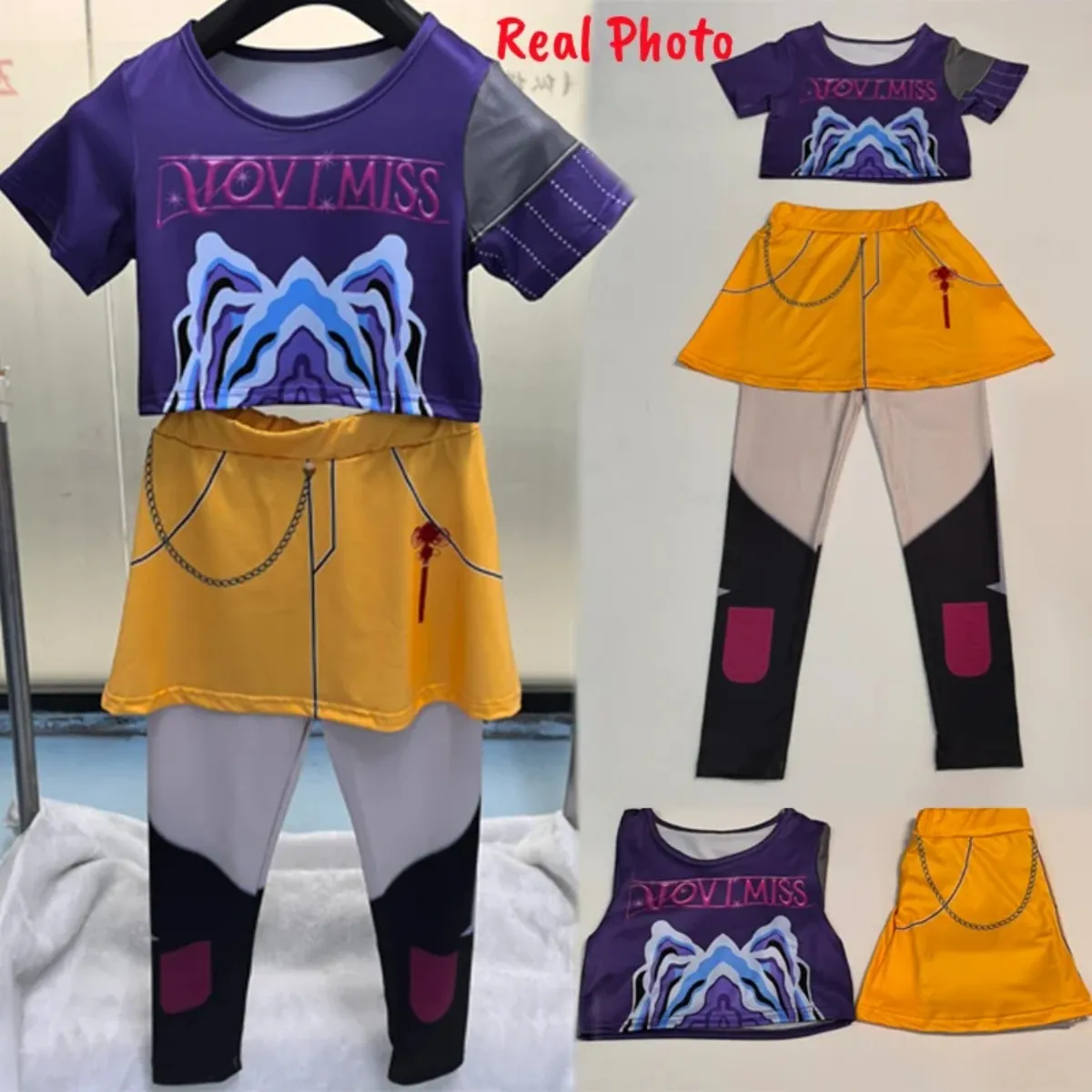 🎃 Disfraz Infantil K-Pop Halloween – Mira escolar 👧✨