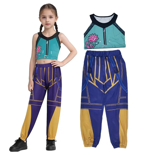 🎃 Disfraz Infantil K-Pop Halloween – Zoey escolar 👧✨