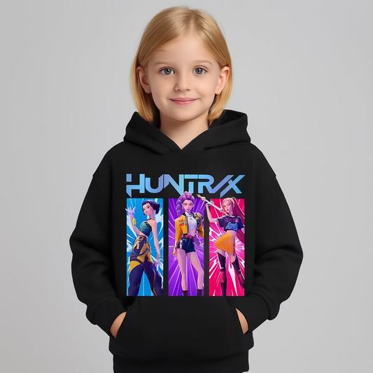 Polerón Infantil Huntrax™ – Edición Heroínas 2025
