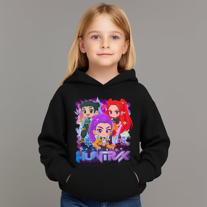 Polerón Infantil Huntrax™ – Edición Heroínas 2025