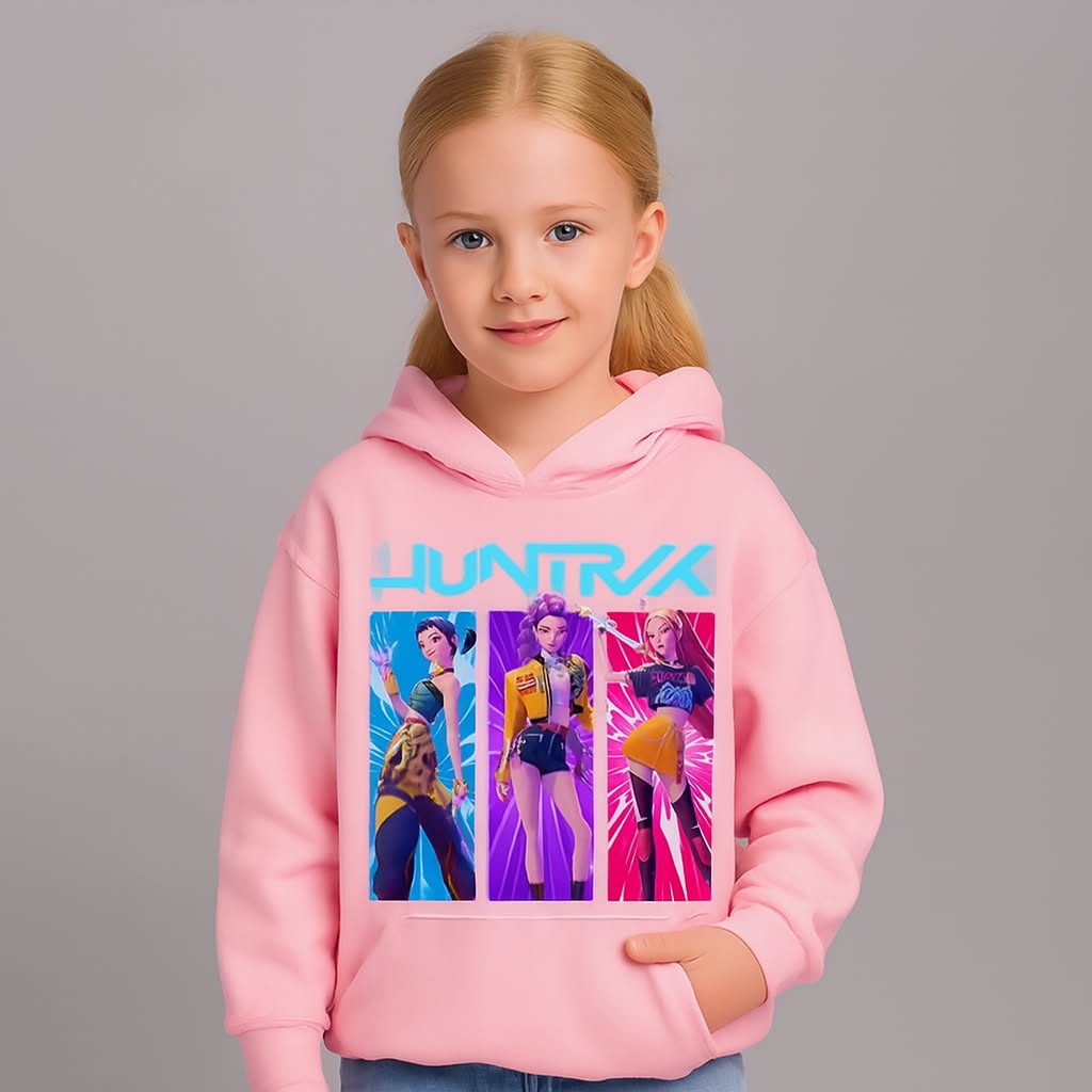 Polerón Infantil Huntrax™ – Edición Heroínas 2025