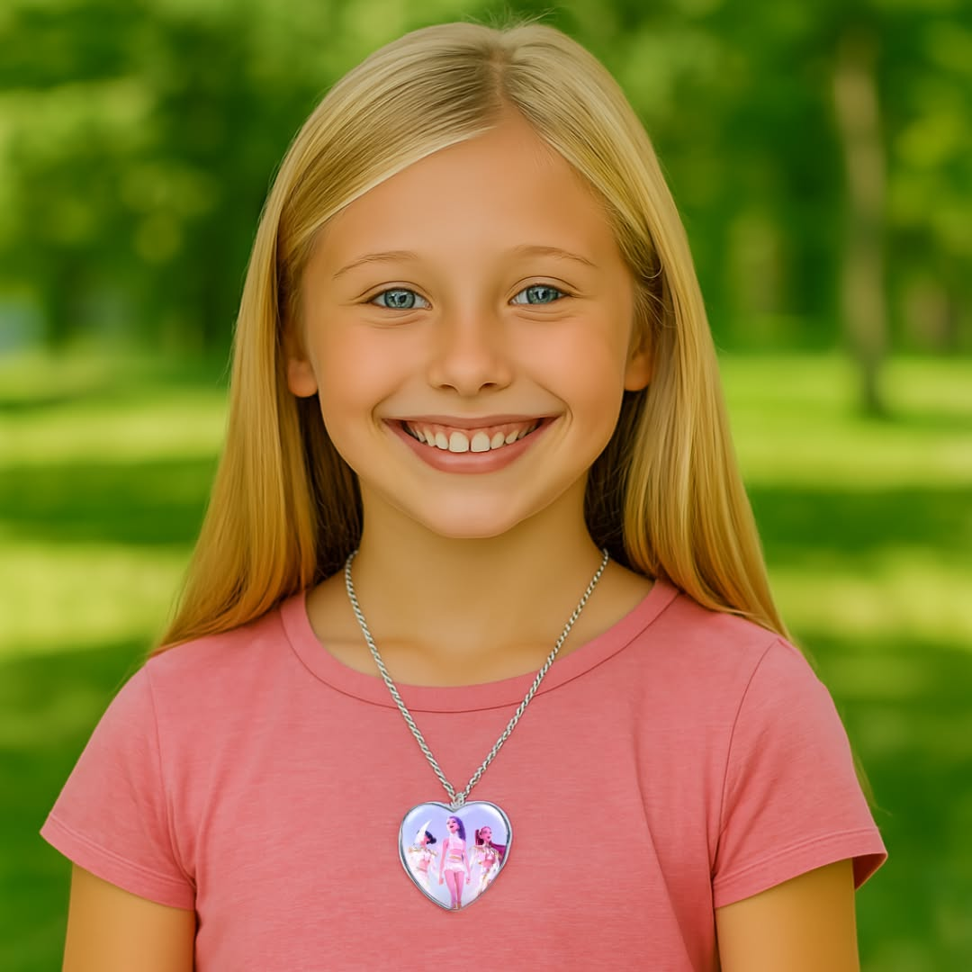 Collar COMPLETO Cazadora de Demonios™ – Corazón Heroínas