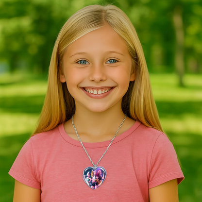 Collar COMPLETO Cazadora de Demonios™ – Corazón Heroínas