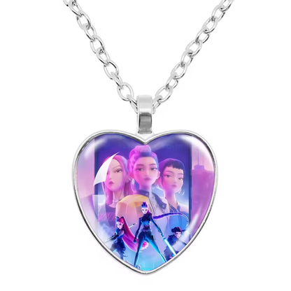 Collar COMPLETO Cazadora de Demonios™ – Corazón Heroínas