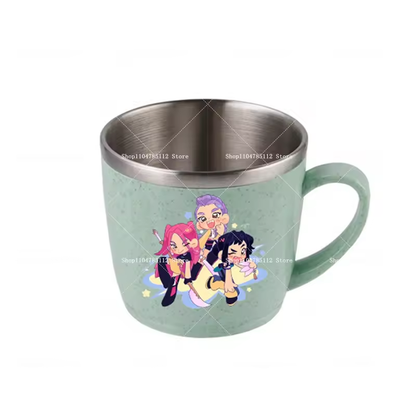 Taza Huntrix™ Edición K-Pop – Acero Inoxidable (Ligeras & Antiescaldado)