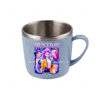 Taza Huntrix™ Edición K-Pop – Acero Inoxidable (Ligeras & Antiescaldado)