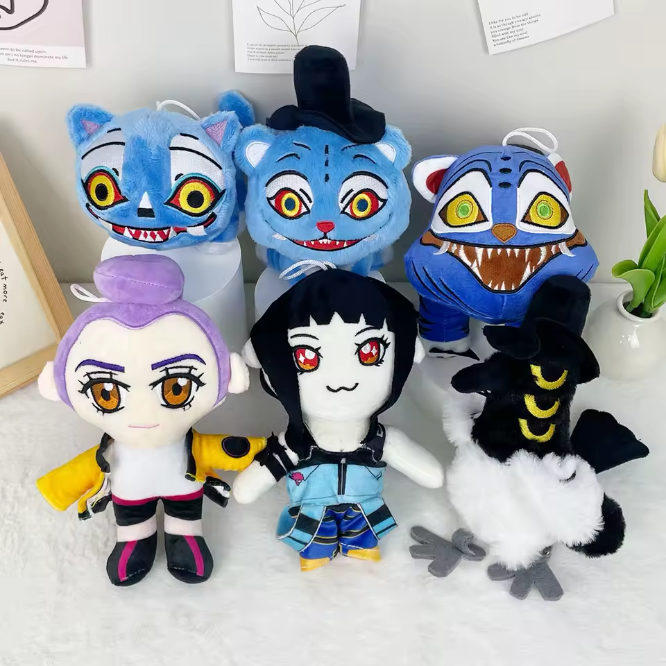 Guerreras K-Pop™ — Colección de Peluches Demon Hunters