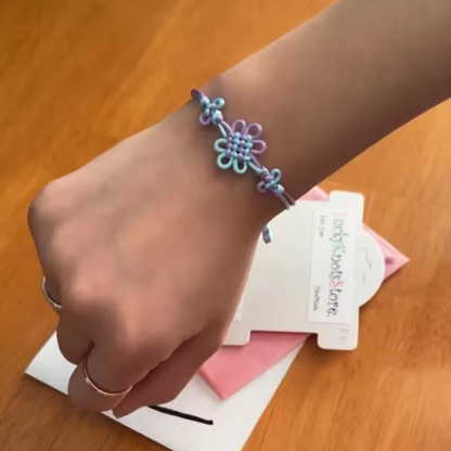 Pulsera Real K-Pop Rumi 💜 Idéntica a la que aparece en la película (Versión Inspirada)