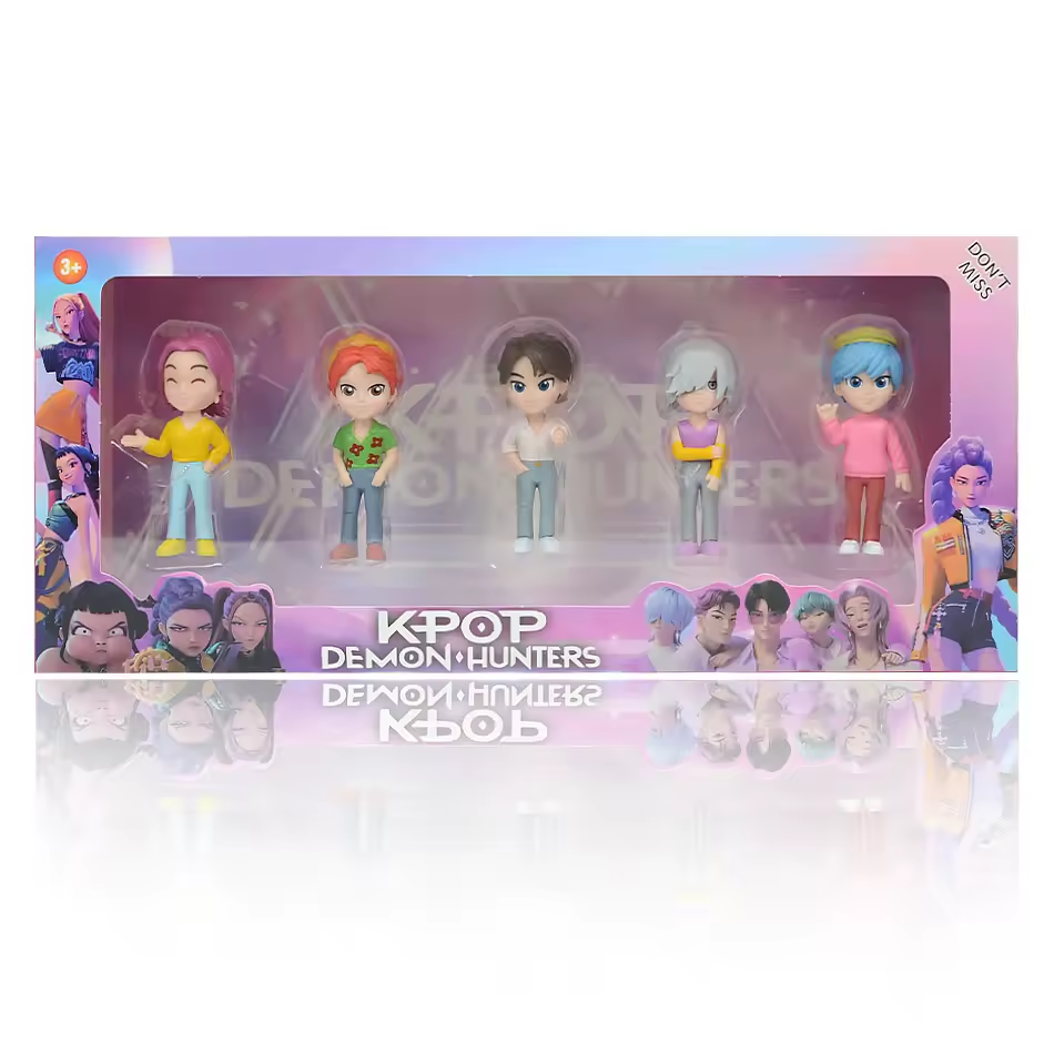 Figuras Guerreras K-Pop | Set Coleccionable con Caja