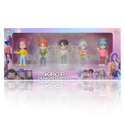 Figuras Guerreras K-Pop | Set Coleccionable con Caja