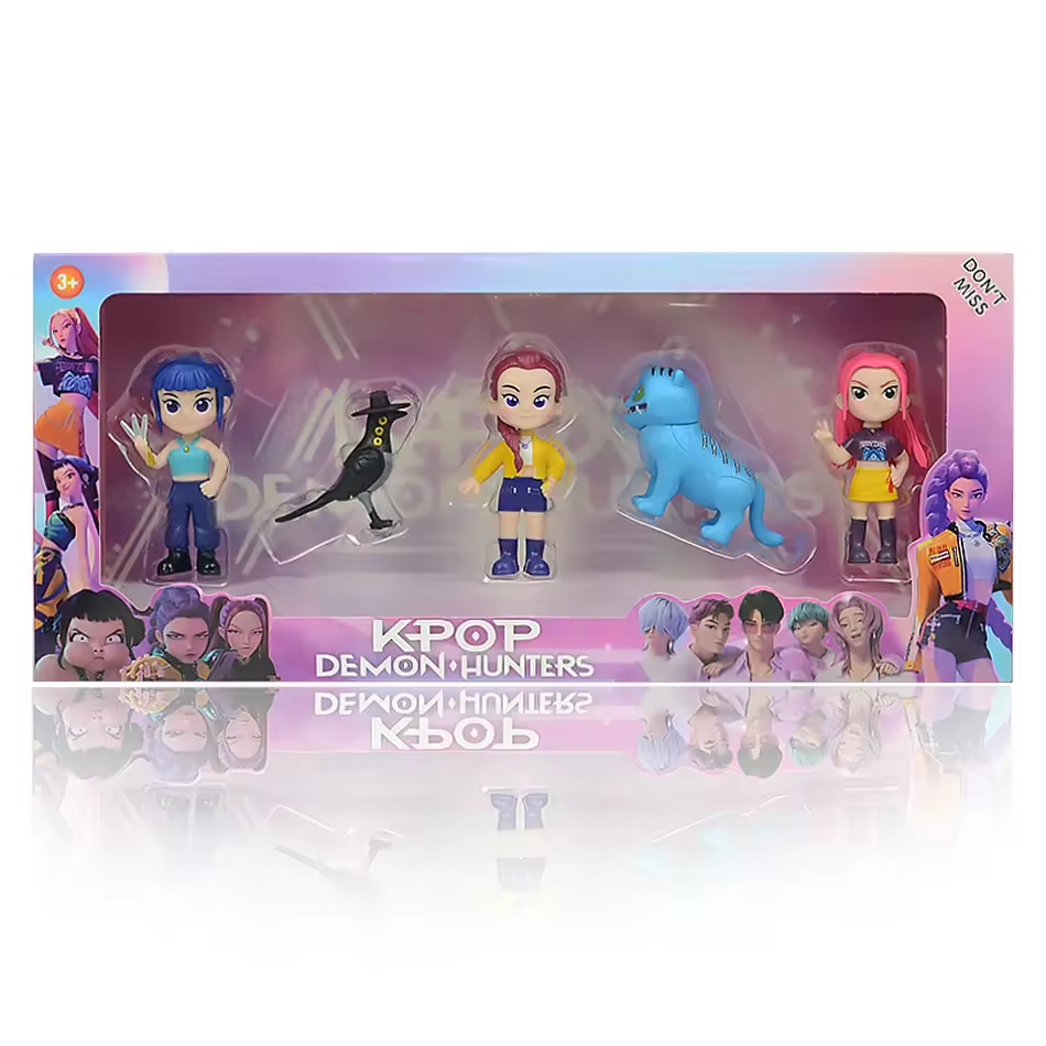 Figuras Guerreras K-Pop | Set Coleccionable con Caja