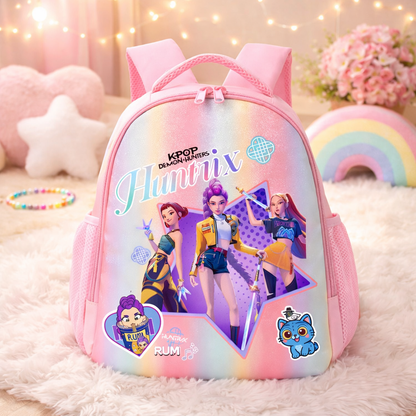 Mochila Infantil Estrellitas K-Pop 🌟